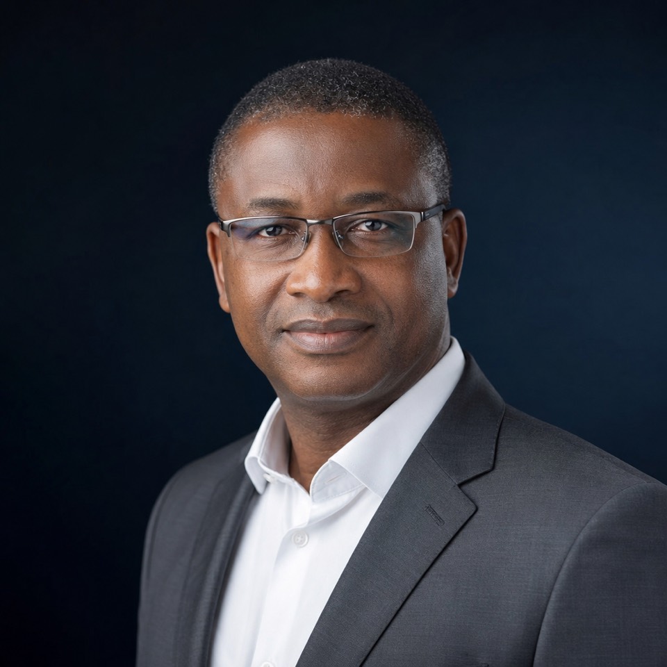 Portrait of Samuel Okonkwo